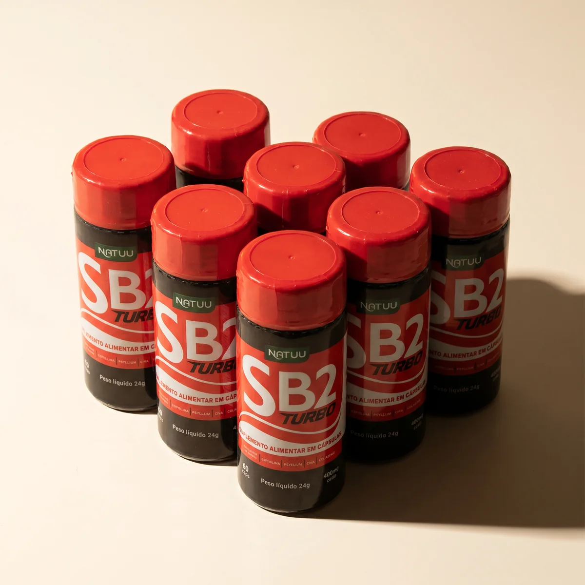 Kit SB2 Turbo Caps 6 meses